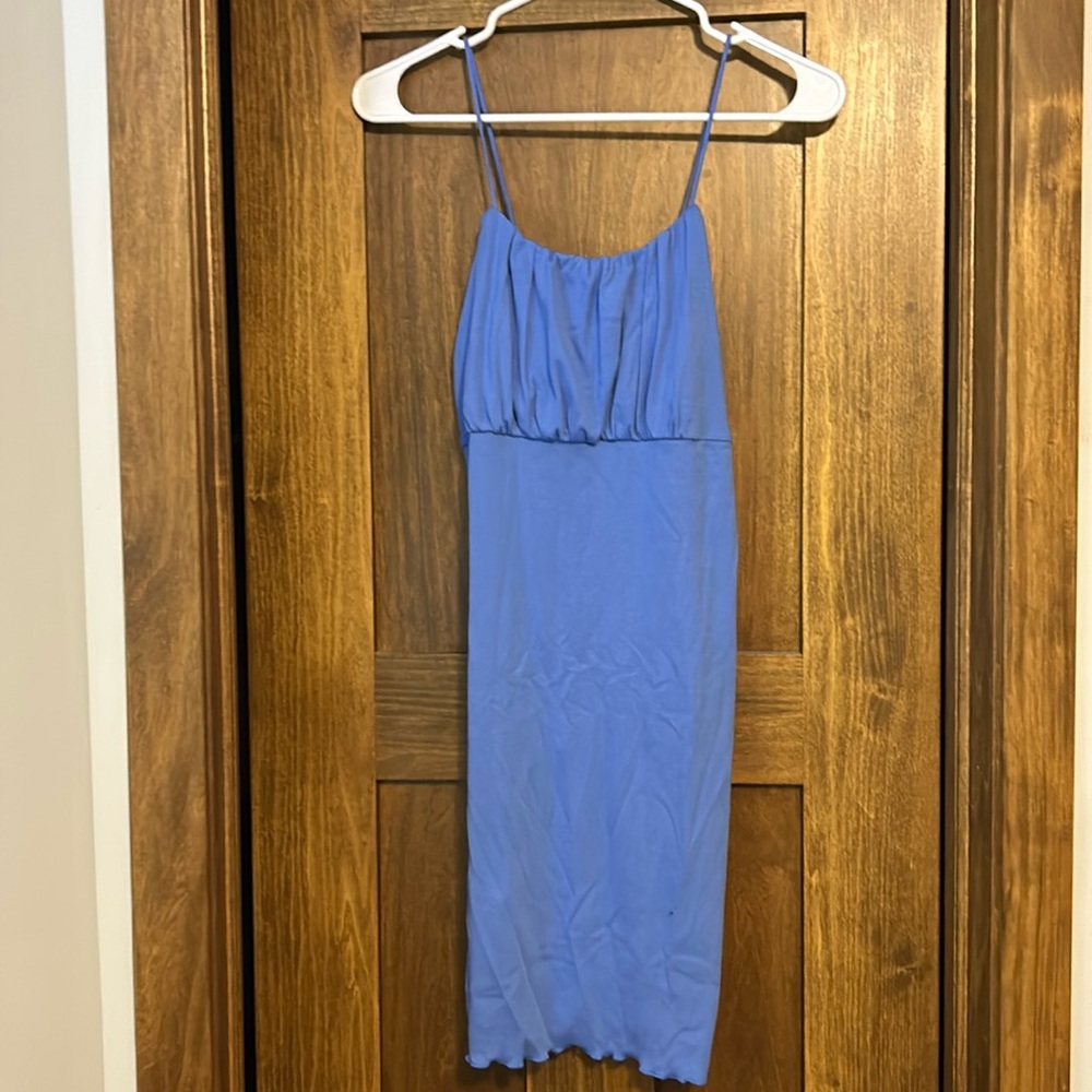blue wild fable mini dress